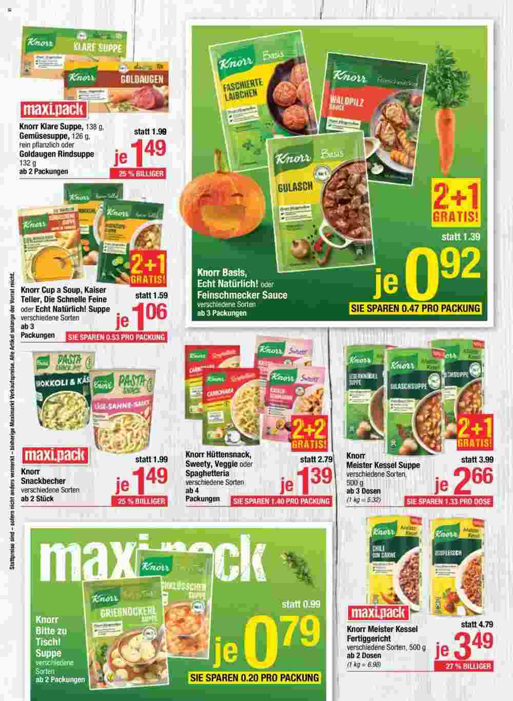 Maximarkt Flugblatt (ab 14.10.2024) - Angebote und Prospekt - Seite 10