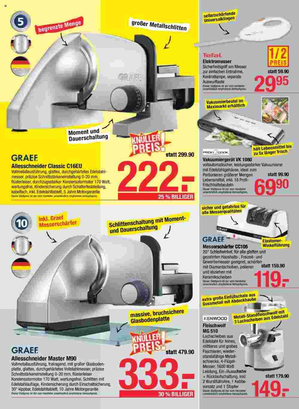 Maximarkt Flugblatt (ab 14.10.2024) - Angebote und Prospekt - Seite 21