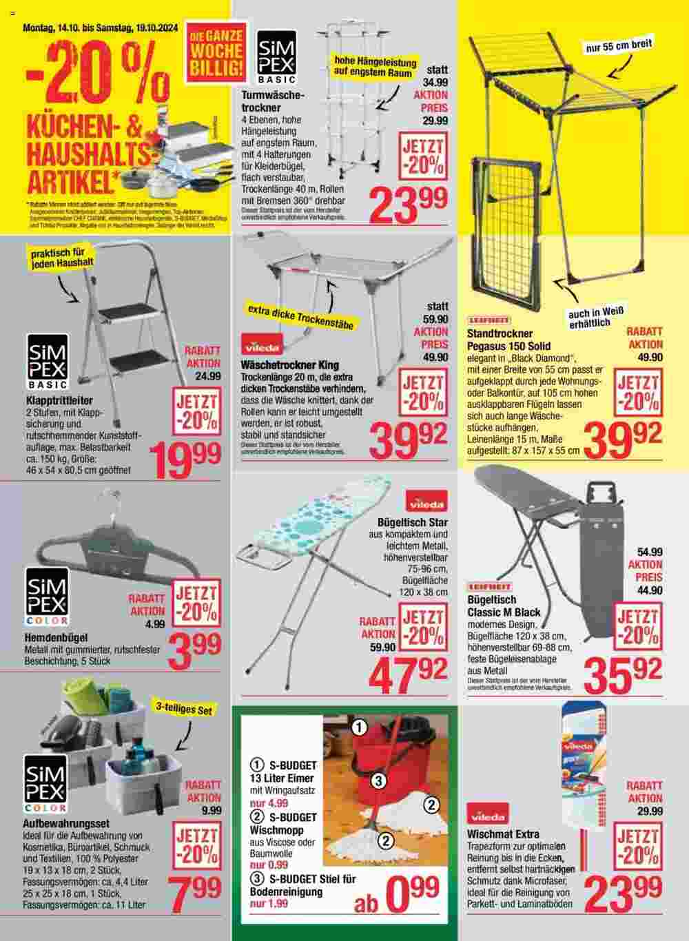 Maximarkt Flugblatt (ab 14.10.2024) - Angebote und Prospekt - Seite 24