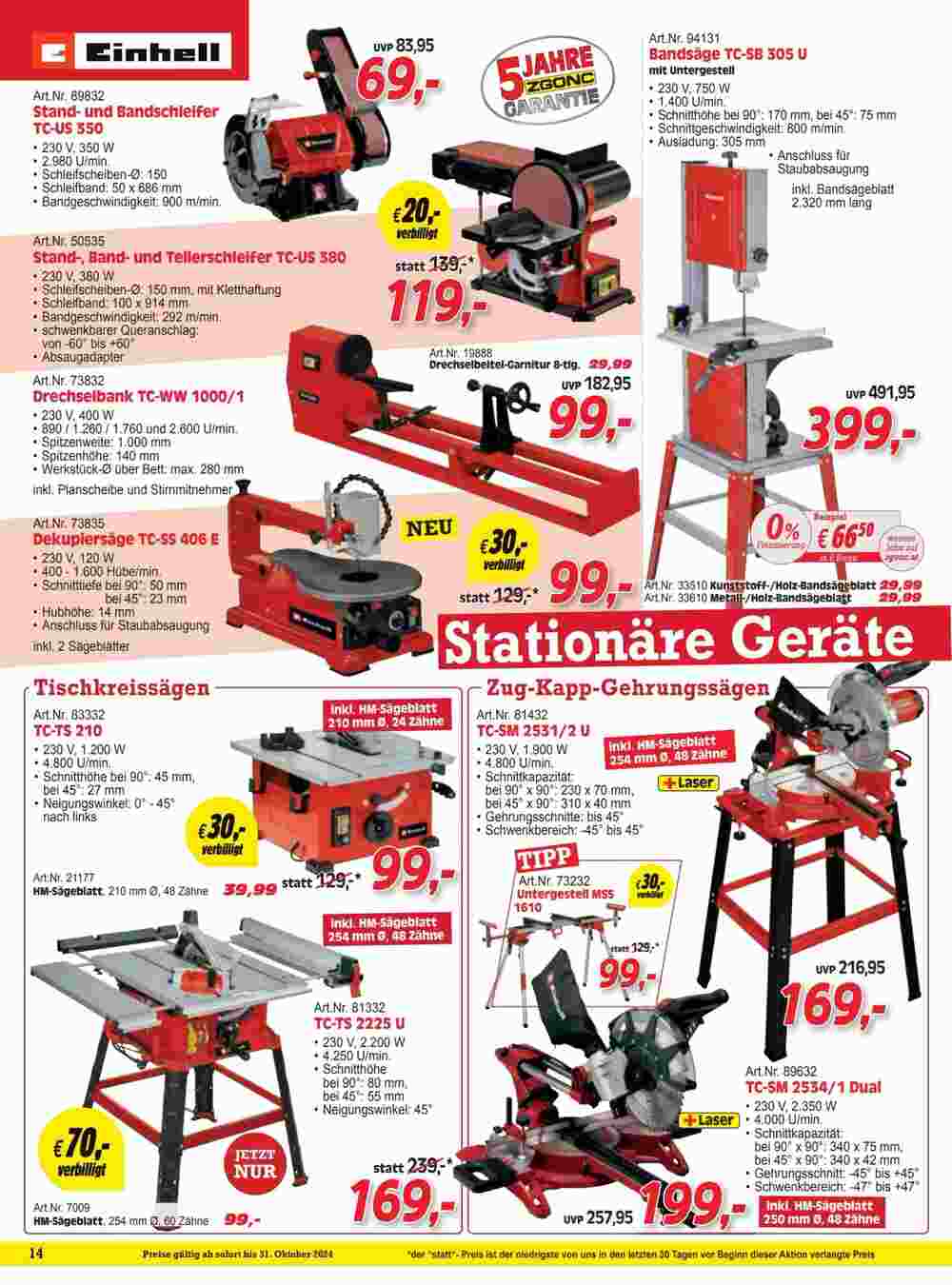 Zgonc Flugblatt (ab 14.10.2024) - Angebote und Prospekt - Seite 14