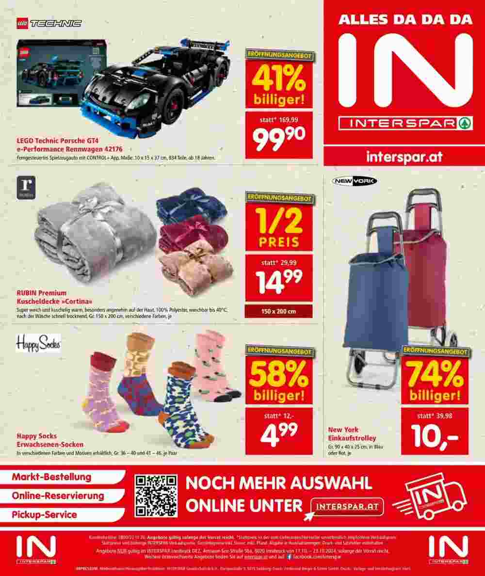 Interspar Restaurant Flugblatt (ab 15.10.2024) - Angebote und Prospekt - Seite 12