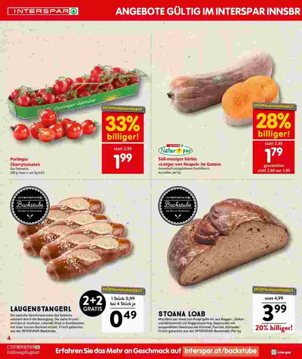 Interspar Restaurant Flugblatt (ab 15.10.2024) - Angebote und Prospekt - Seite 4