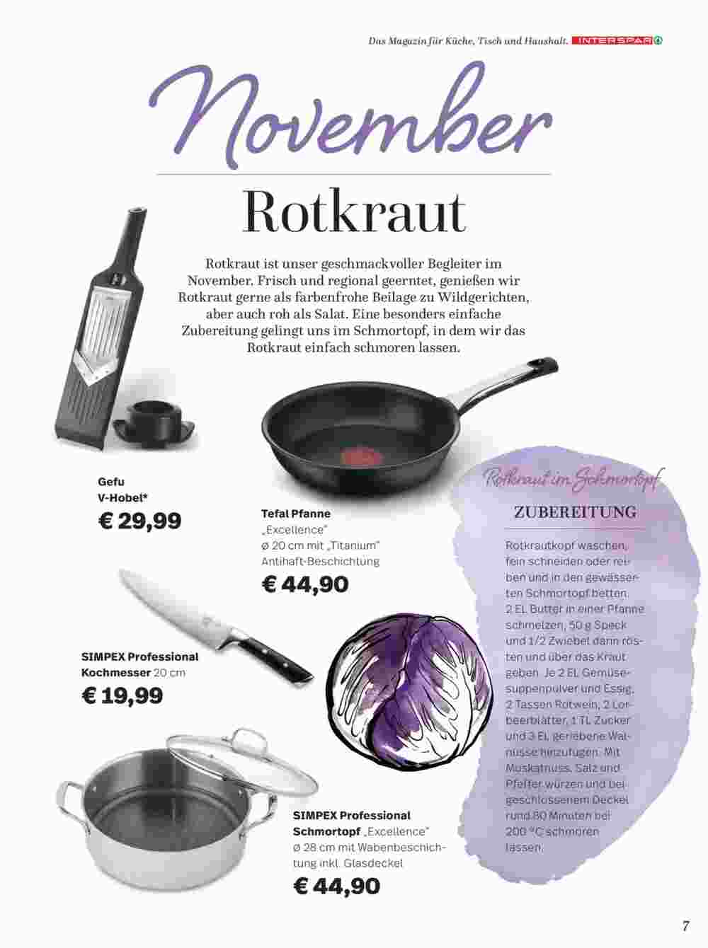 Interspar Restaurant Flugblatt (ab 16.10.2024) - Angebote und Prospekt - Seite 7