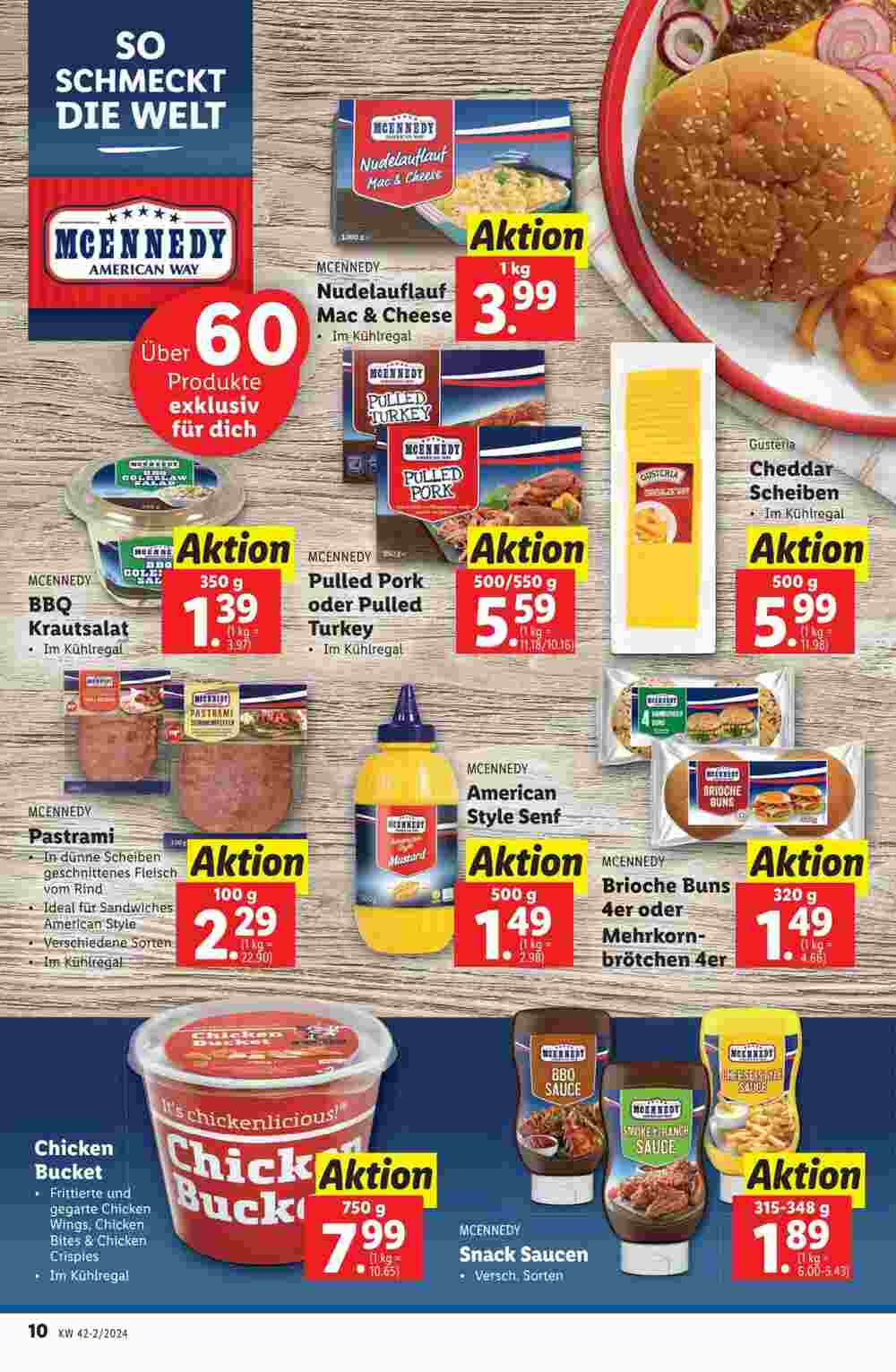 Lidl Flugblatt (ab 17.10.2024) - Angebote und Prospekt - Seite 10