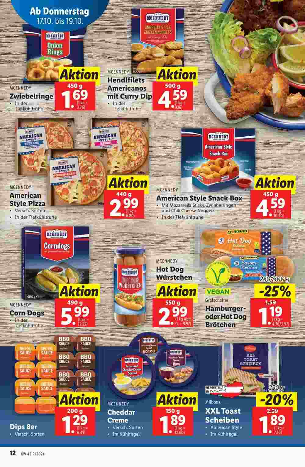 Lidl Flugblatt (ab 17.10.2024) - Angebote und Prospekt - Seite 12