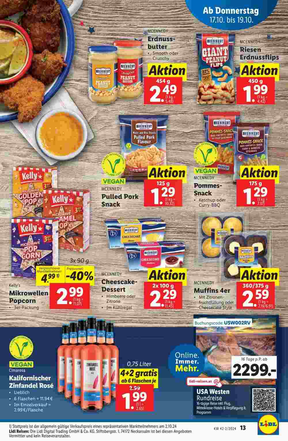 Lidl Flugblatt (ab 17.10.2024) - Angebote und Prospekt - Seite 13