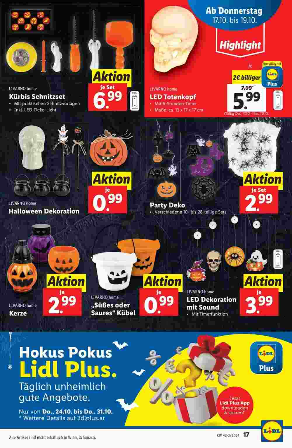 Lidl Flugblatt (ab 17.10.2024) - Angebote und Prospekt - Seite 17