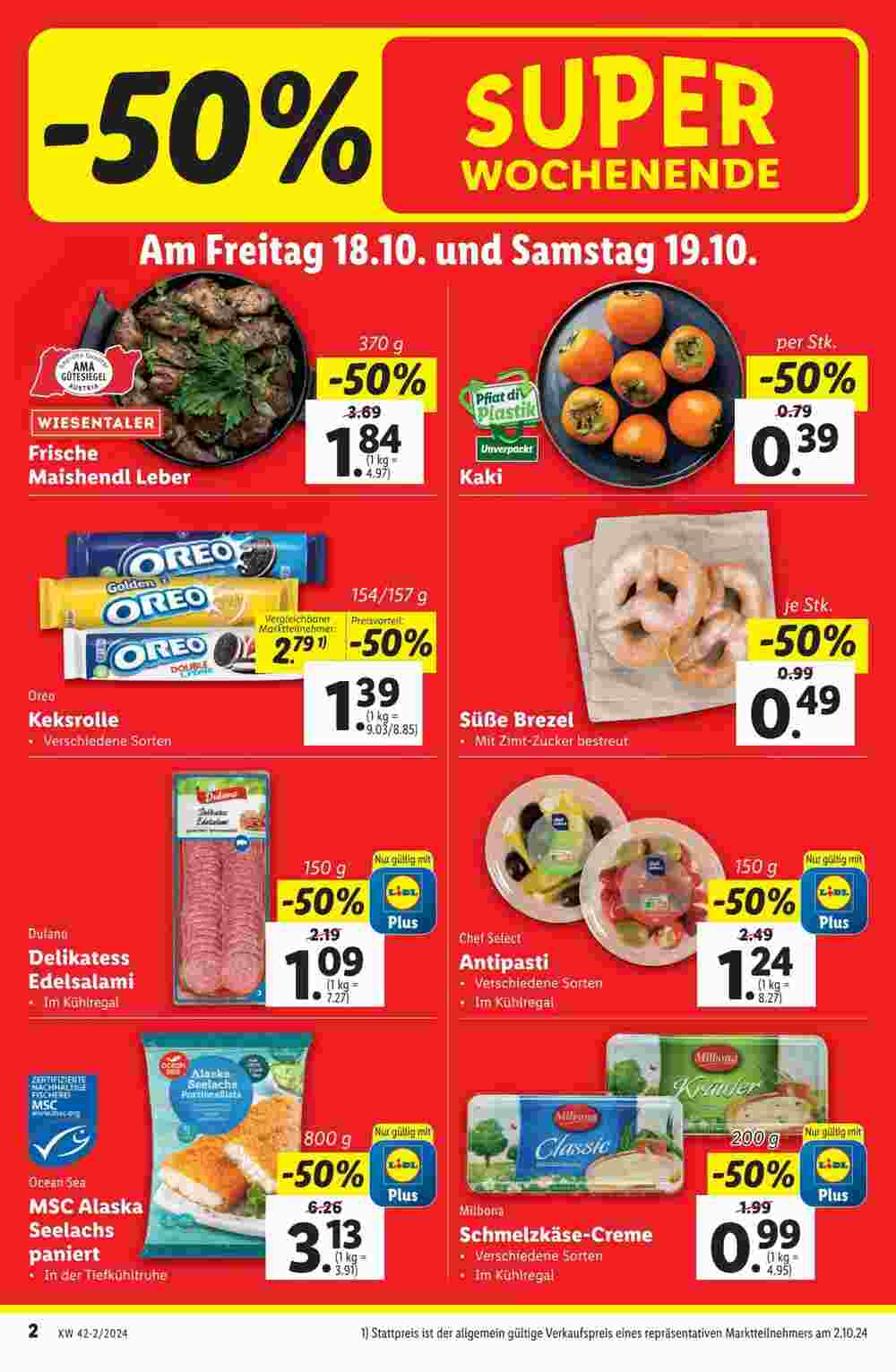 Lidl Flugblatt (ab 17.10.2024) - Angebote und Prospekt - Seite 2