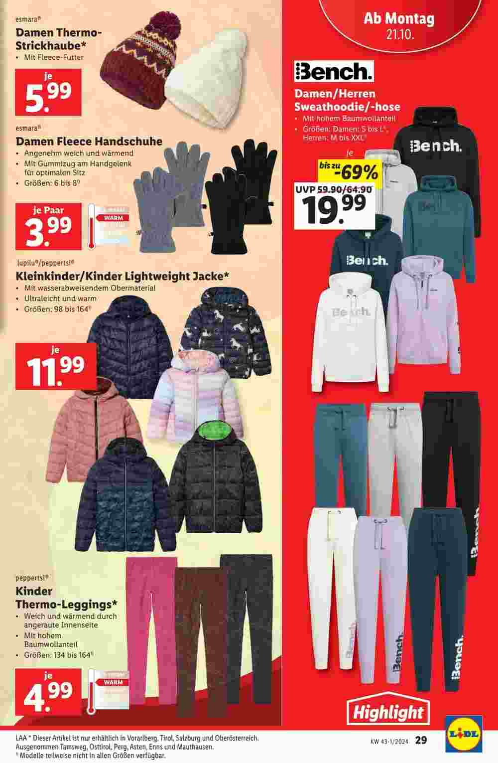 Lidl Flugblatt (ab 17.10.2024) - Angebote und Prospekt - Seite 33