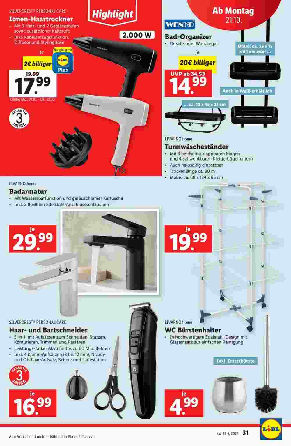 Lidl Flugblatt (ab 17.10.2024) - Angebote und Prospekt - Seite 35