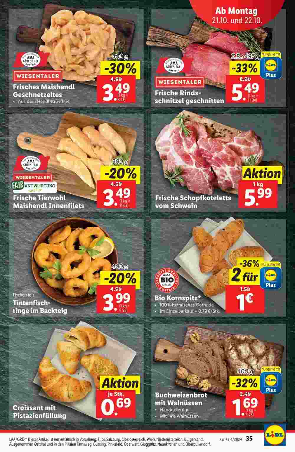 Lidl Flugblatt (ab 17.10.2024) - Angebote und Prospekt - Seite 39