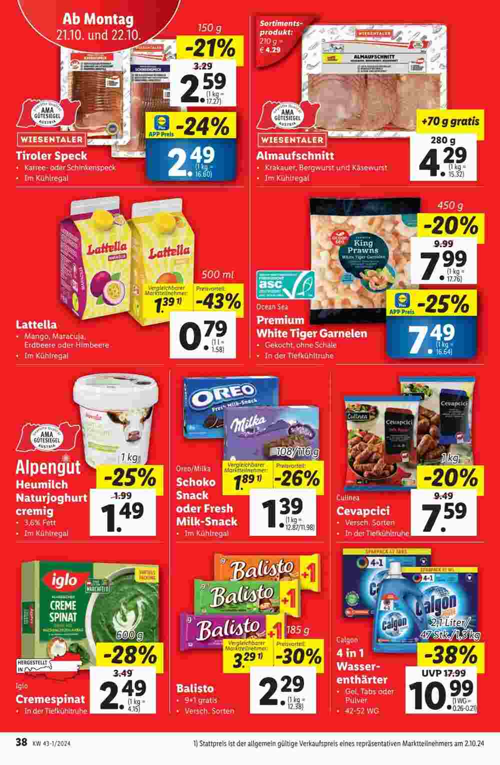 Lidl Flugblatt (ab 17.10.2024) - Angebote und Prospekt - Seite 42