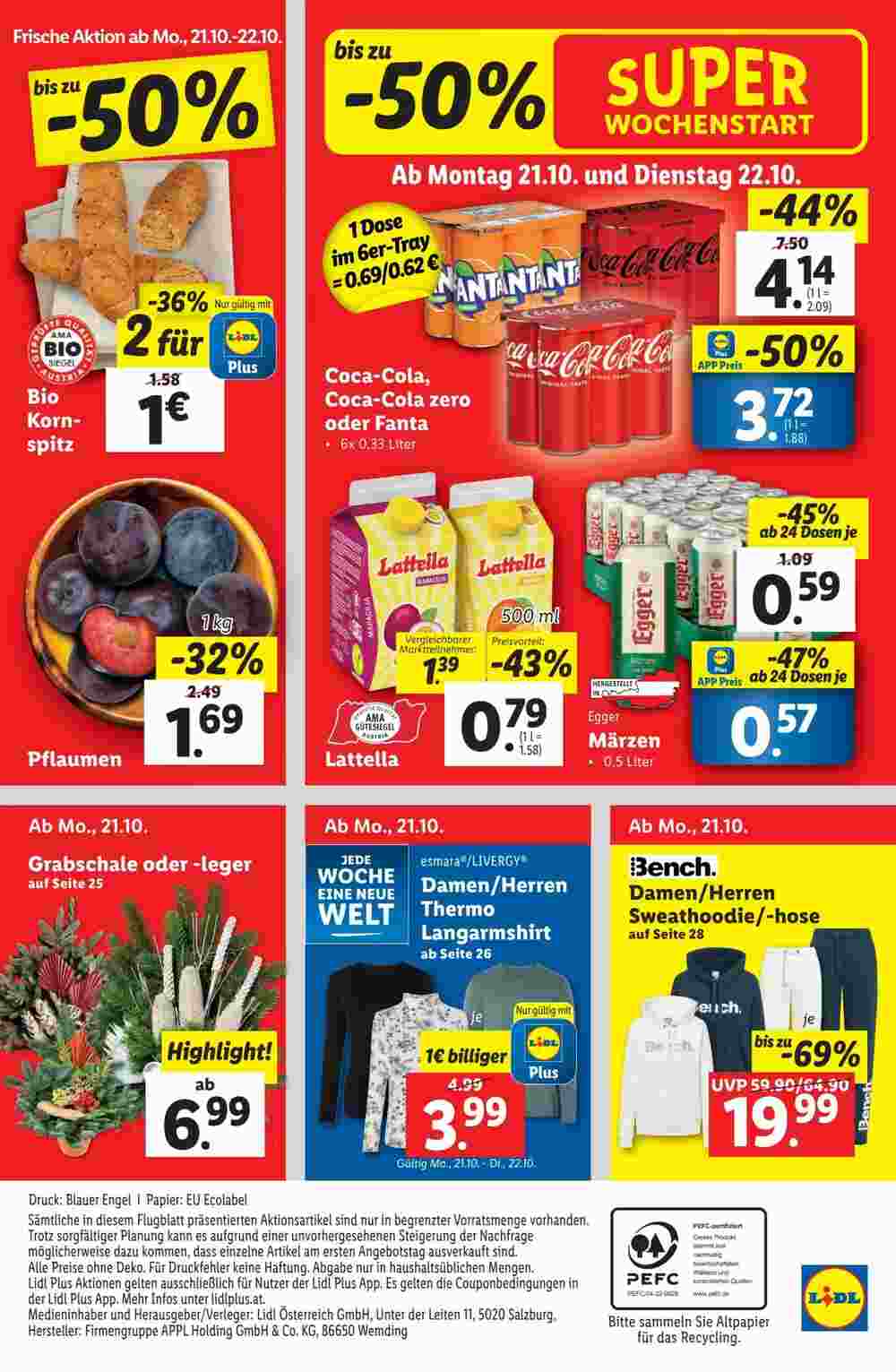 Lidl Flugblatt (ab 17.10.2024) - Angebote und Prospekt - Seite 44