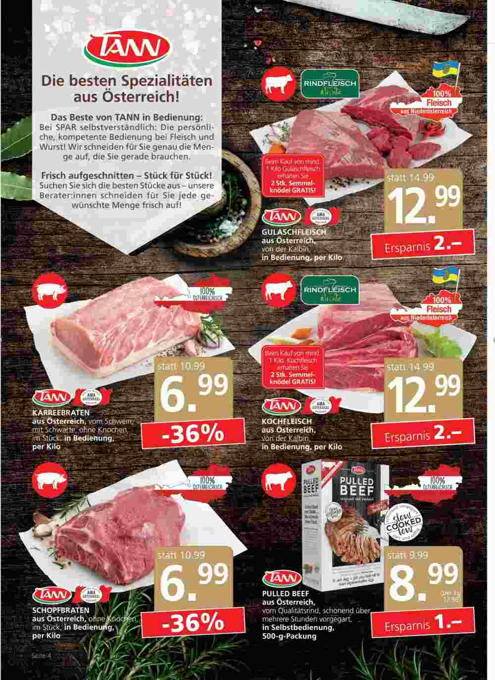 SPAR Gourmet Flugblatt (ab 17.10.2024) - Angebote und Prospekt - Seite 4