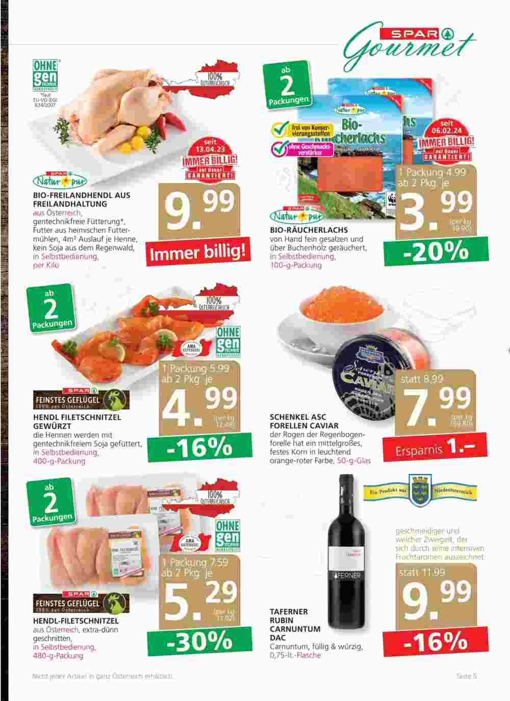 SPAR Gourmet Flugblatt (ab 17.10.2024) - Angebote und Prospekt - Seite 5