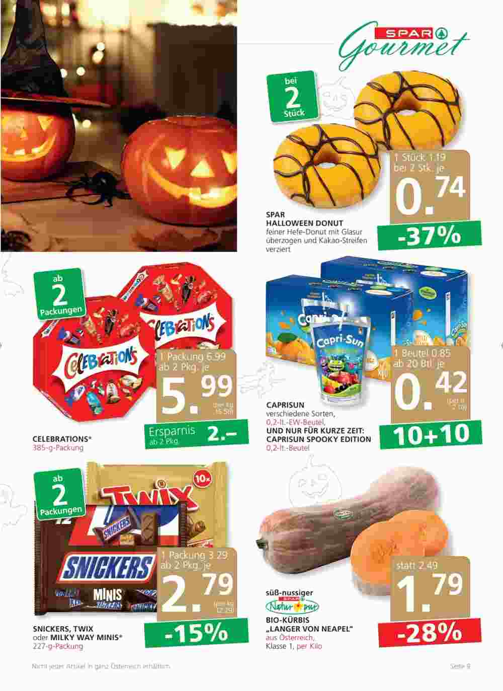 SPAR Gourmet Flugblatt (ab 17.10.2024) - Angebote und Prospekt - Seite 9