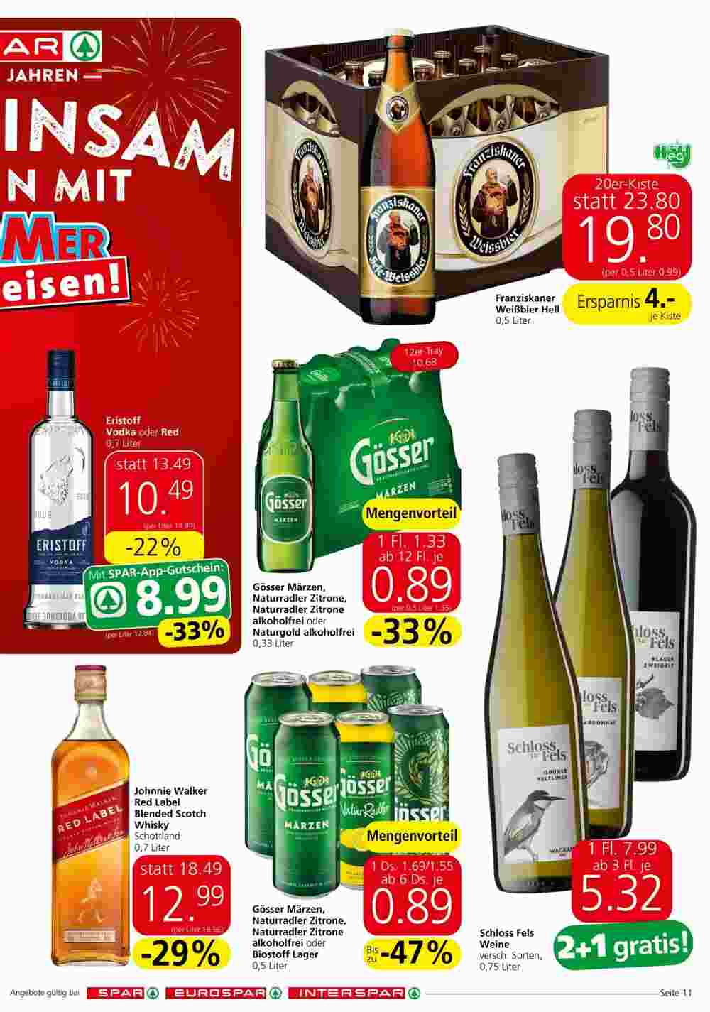 Spar Flugblatt (ab 17.10.2024) - Angebote und Prospekt - Seite 11