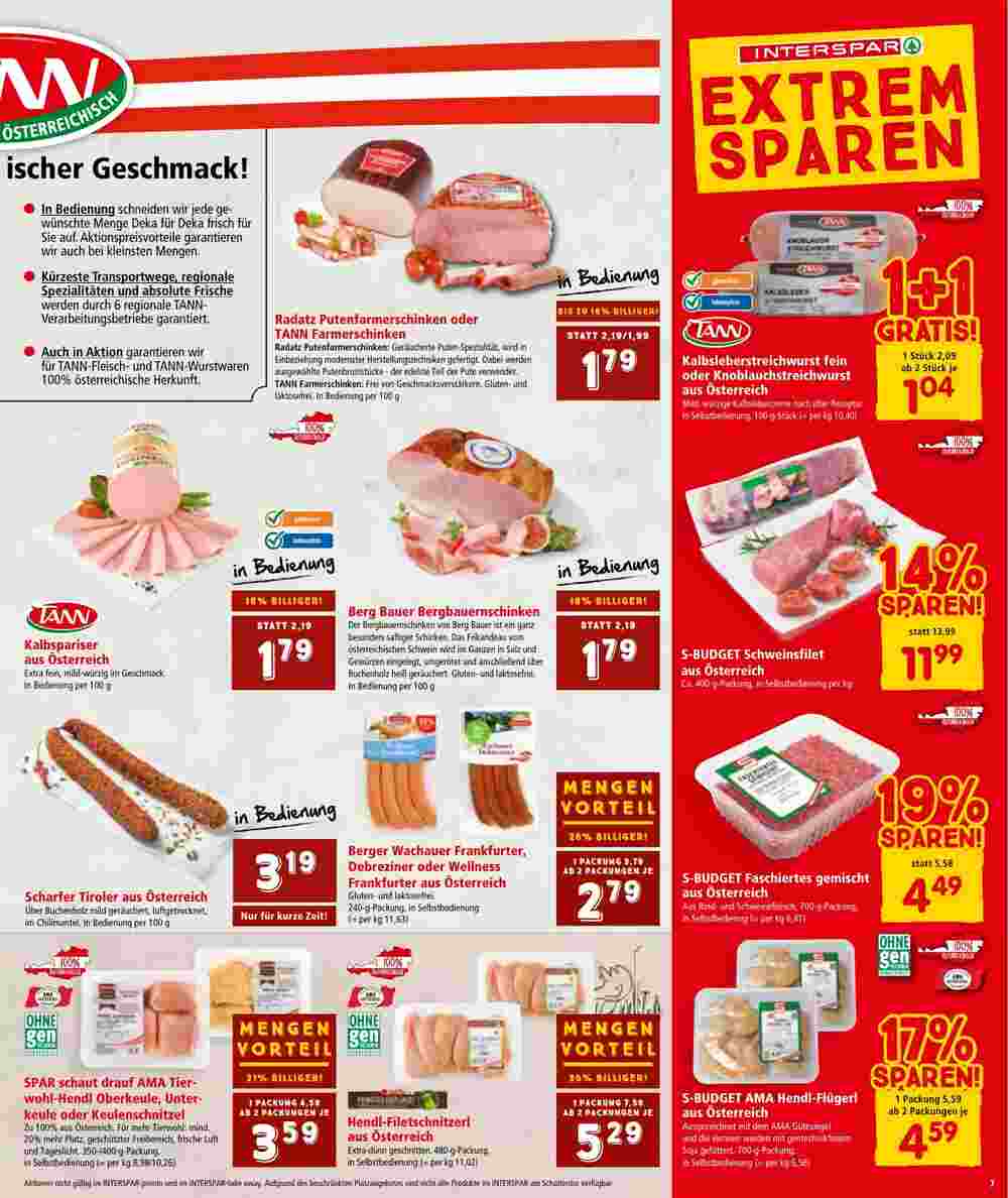 Interspar Restaurant Flugblatt (ab 17.10.2024) - Angebote und Prospekt - Seite 7