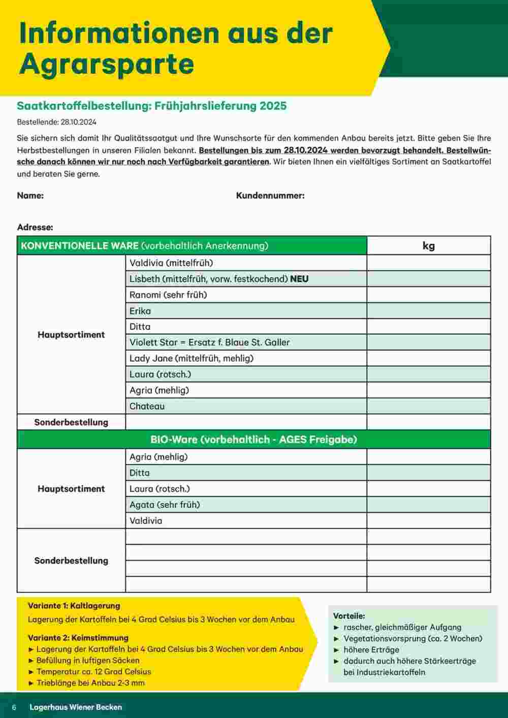 Lagerhaus Flugblatt (ab 18.10.2024) - Angebote und Prospekt - Seite 6