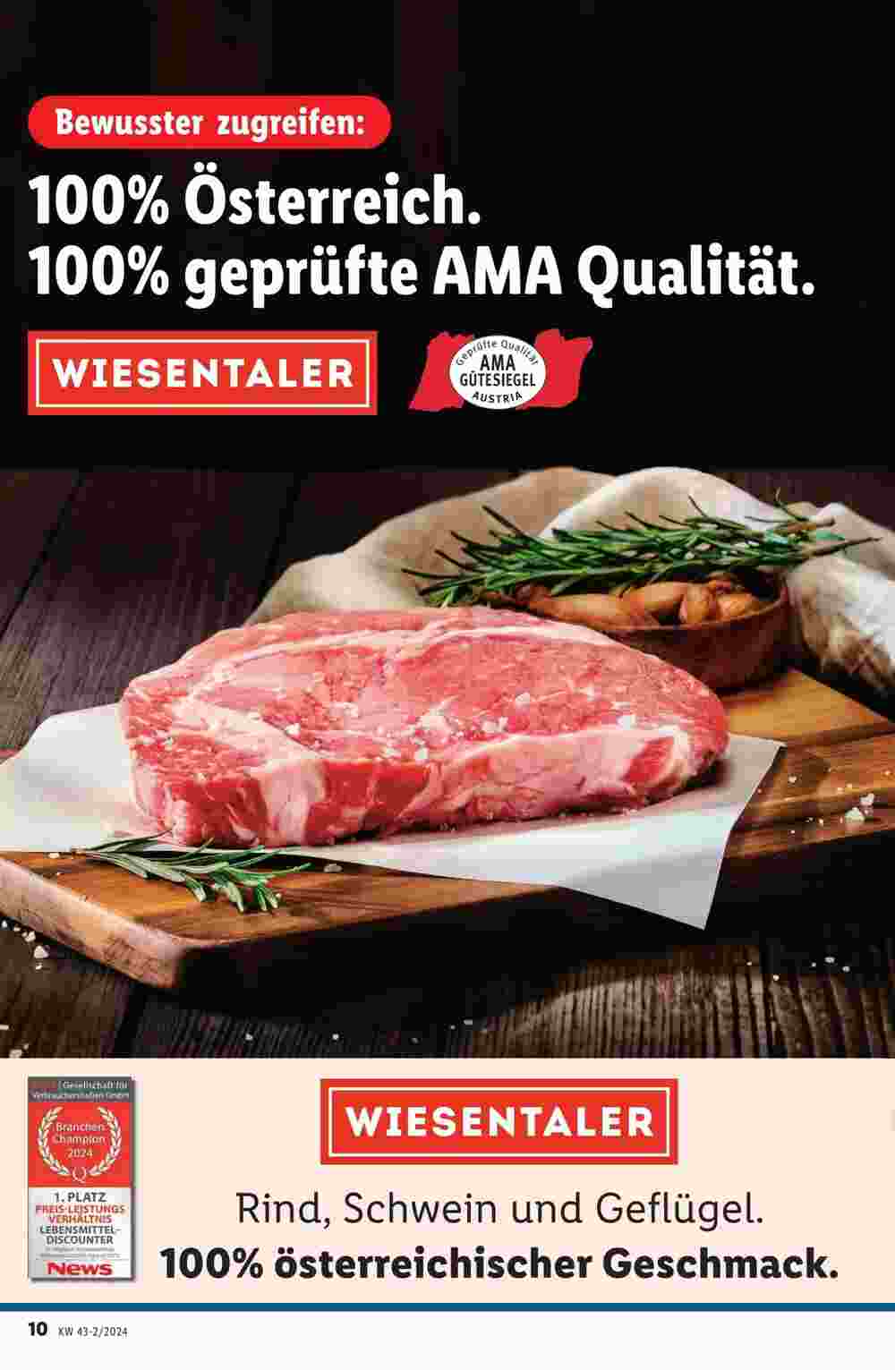 Lidl Flugblatt (ab 23.10.2024) - Angebote und Prospekt - Seite 10