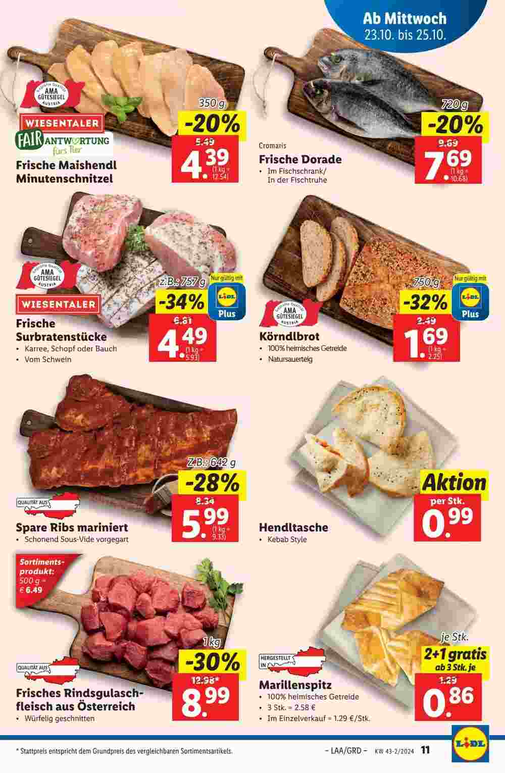 Lidl Flugblatt (ab 23.10.2024) - Angebote und Prospekt - Seite 11