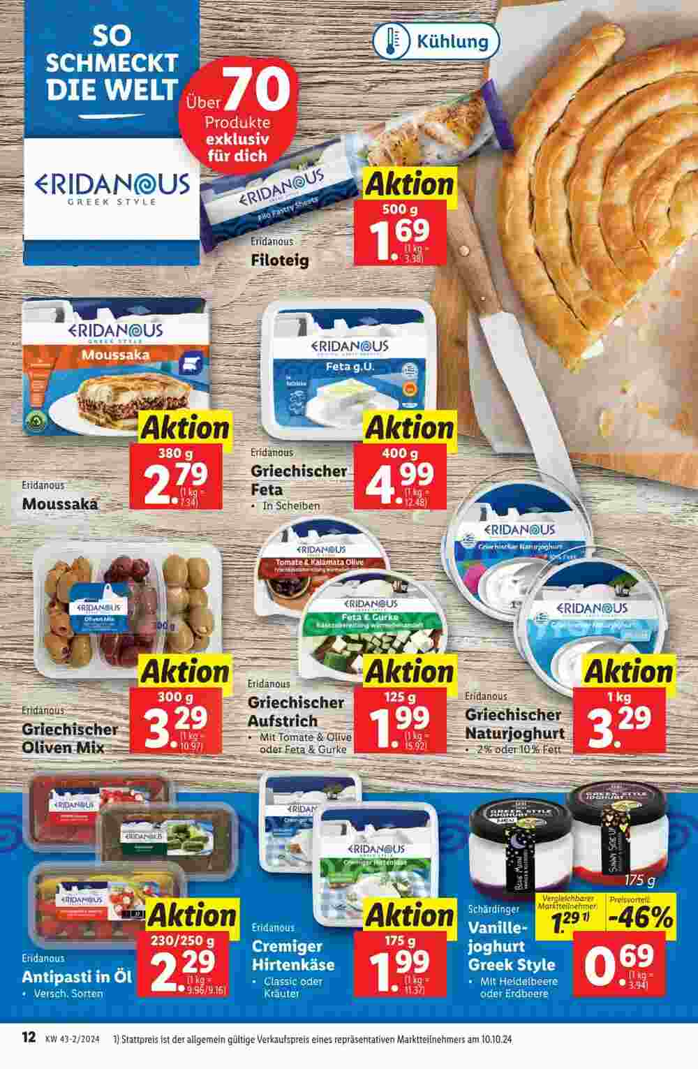 Lidl Flugblatt (ab 23.10.2024) - Angebote und Prospekt - Seite 12