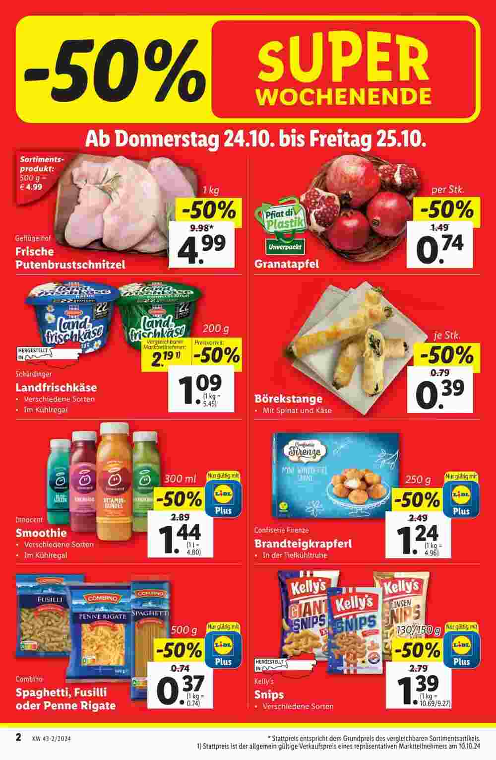 Lidl Flugblatt (ab 23.10.2024) - Angebote und Prospekt - Seite 2