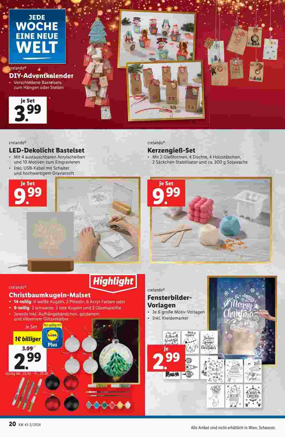 Lidl Flugblatt (ab 23.10.2024) - Angebote und Prospekt - Seite 20