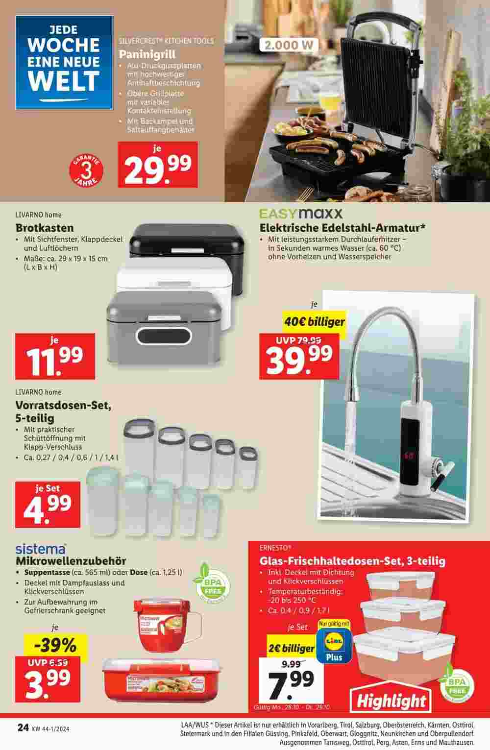 Lidl Flugblatt (ab 23.10.2024) - Angebote und Prospekt - Seite 26