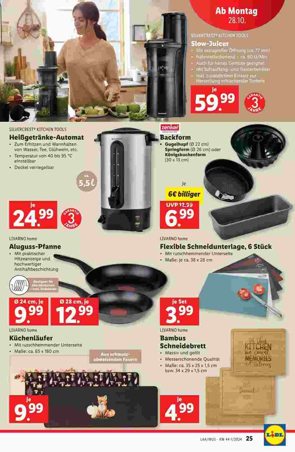 Lidl Flugblatt (ab 23.10.2024) - Angebote und Prospekt - Seite 27