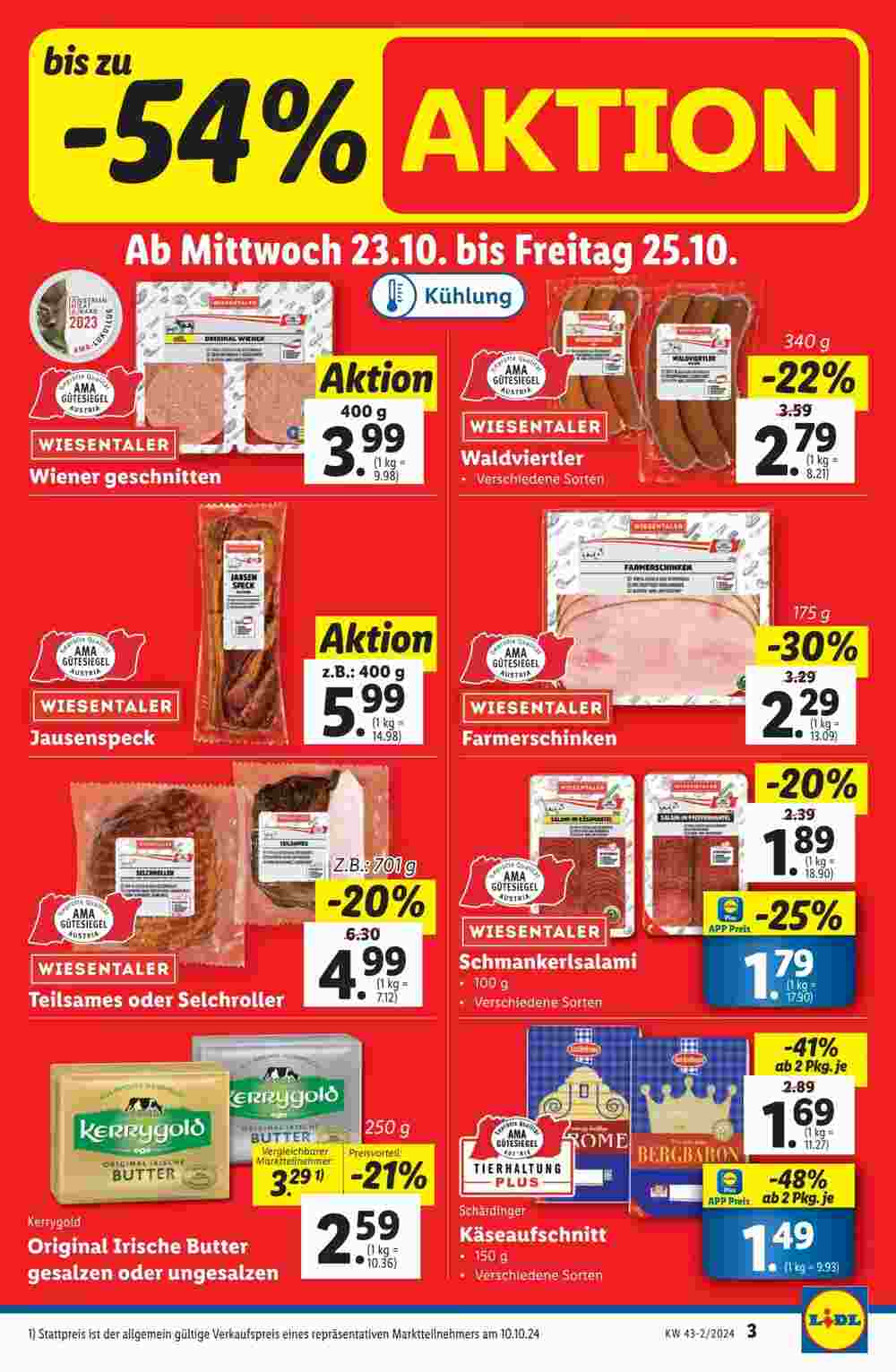 Lidl Flugblatt (ab 23.10.2024) - Angebote und Prospekt - Seite 3