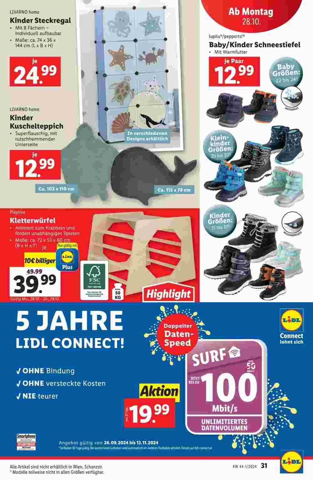 Lidl Flugblatt (ab 23.10.2024) - Angebote und Prospekt - Seite 33