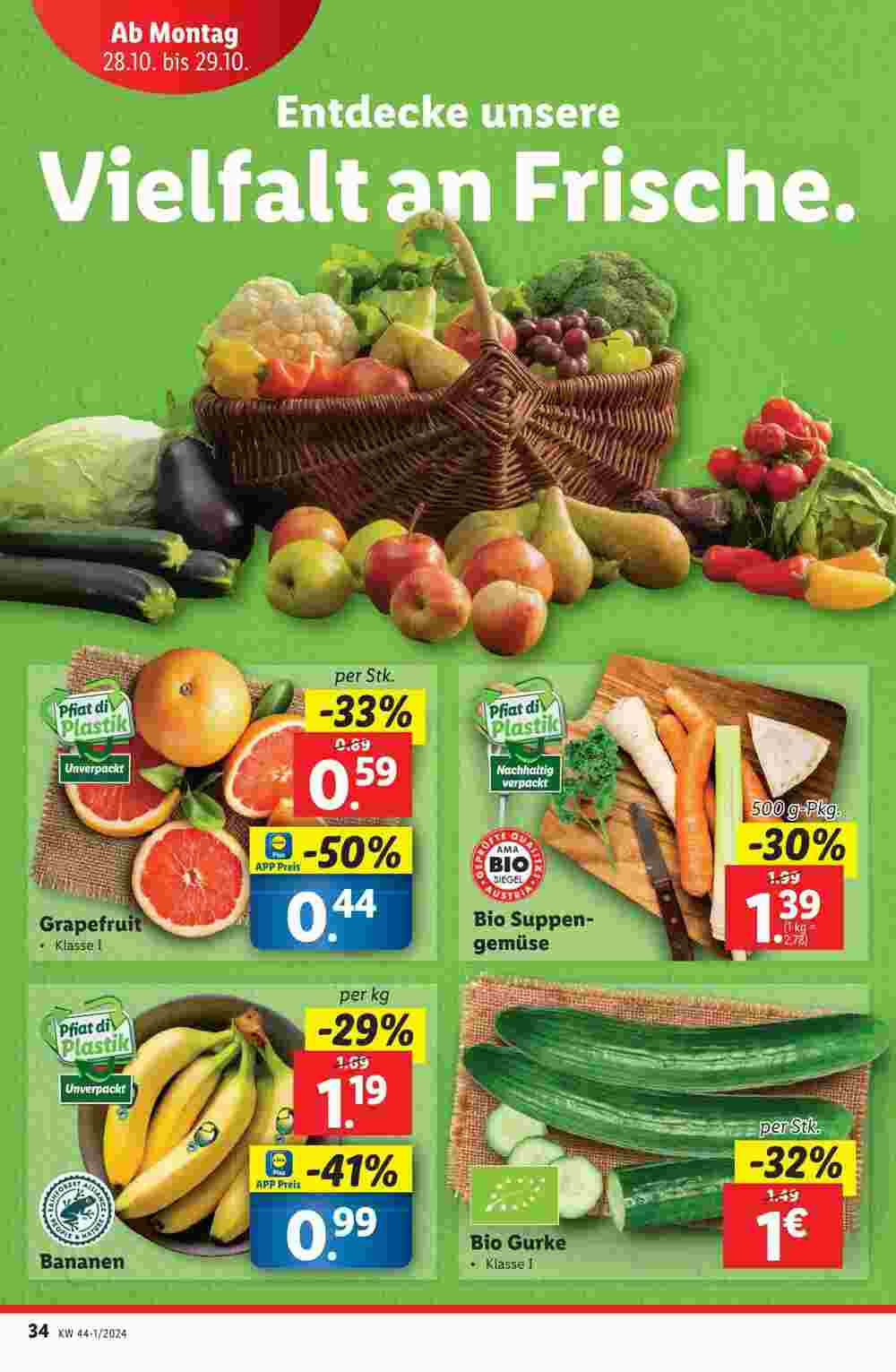 Lidl Flugblatt (ab 23.10.2024) - Angebote und Prospekt - Seite 36