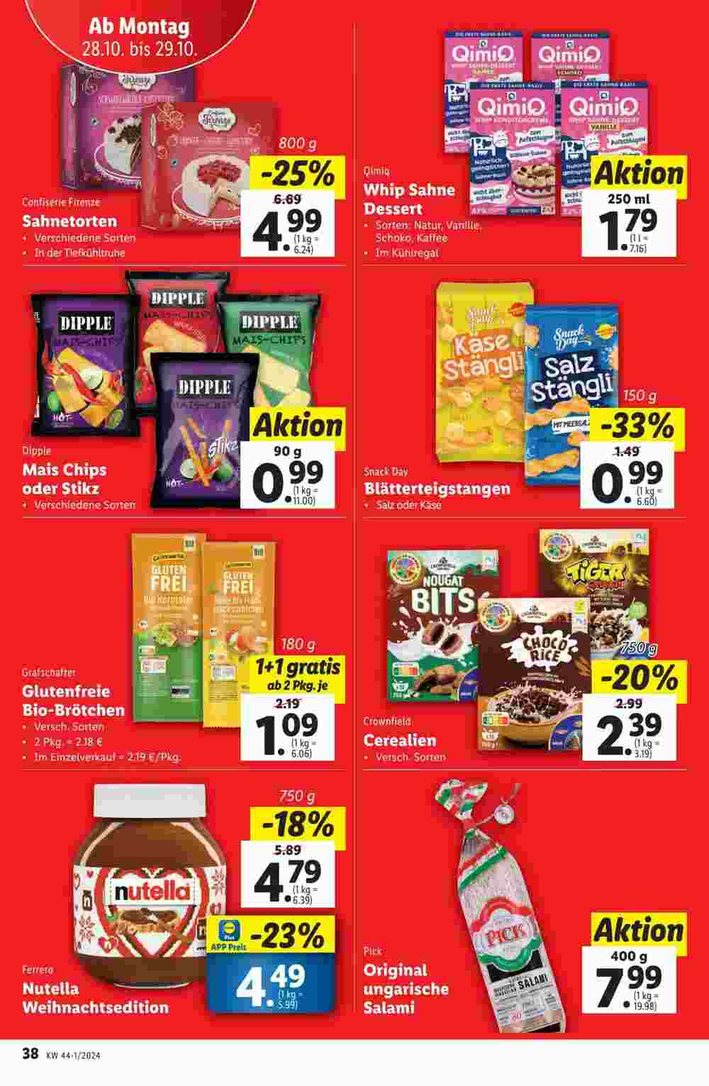 Lidl Flugblatt (ab 23.10.2024) - Angebote und Prospekt - Seite 40