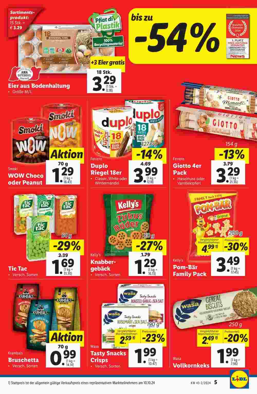 Lidl Flugblatt (ab 23.10.2024) - Angebote und Prospekt - Seite 5