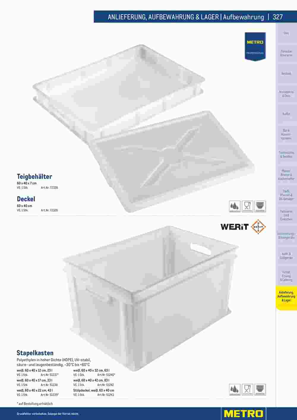 Metro Flugblatt (ab 23.10.2024) - Angebote und Prospekt - Seite 327