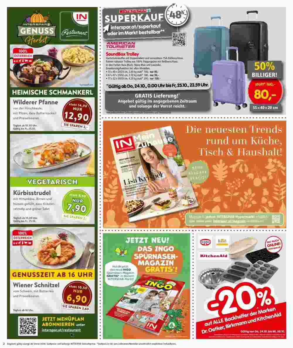 Interspar Flugblatt (ab 24.10.2024) - Angebote und Prospekt - Seite 2