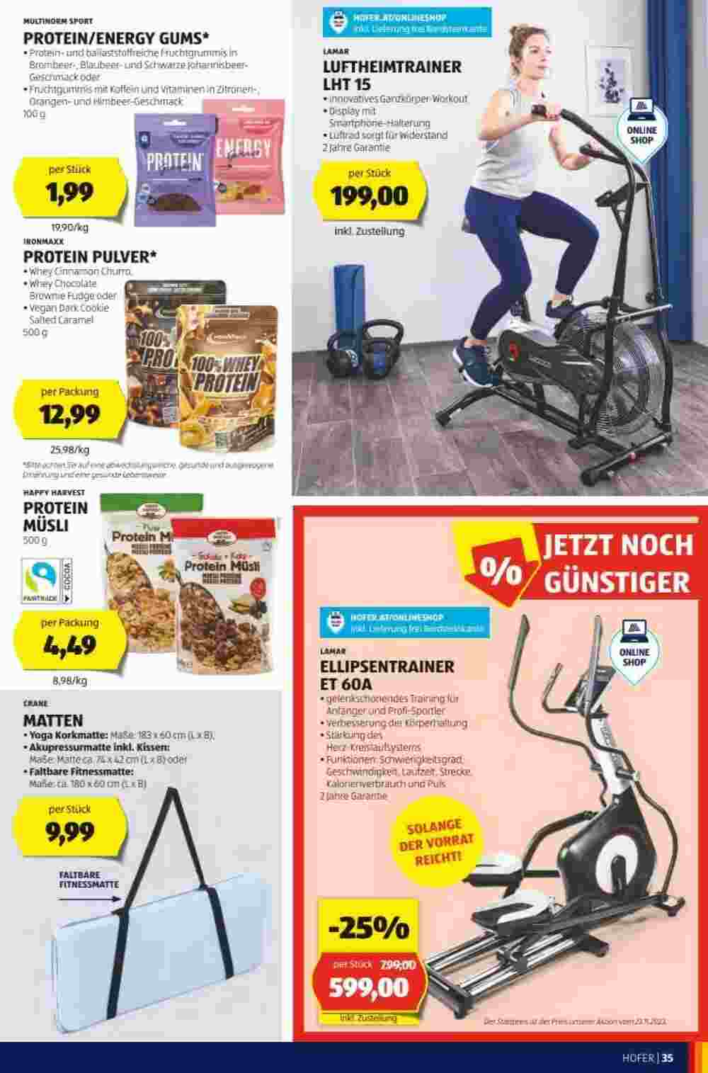 Hofer Flugblatt (ab 24.10.2024) - Angebote und Prospekt - Seite 39