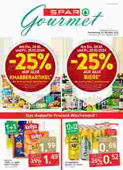 SPAR Gourmet Flugblatt (ab 24.10.2024) - Angebote und Prospekt