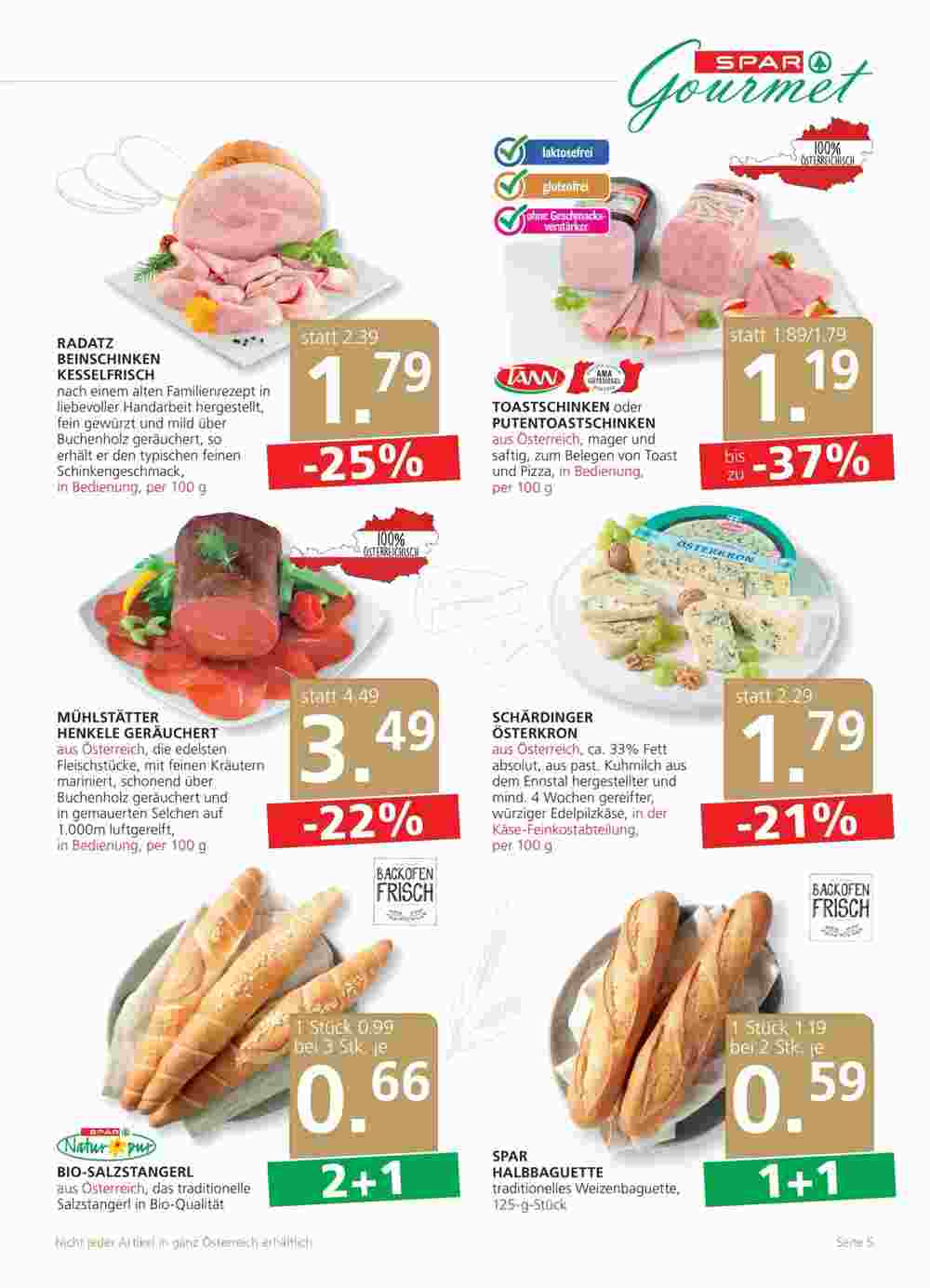 SPAR Gourmet Flugblatt (ab 24.10.2024) - Angebote und Prospekt - Seite 5