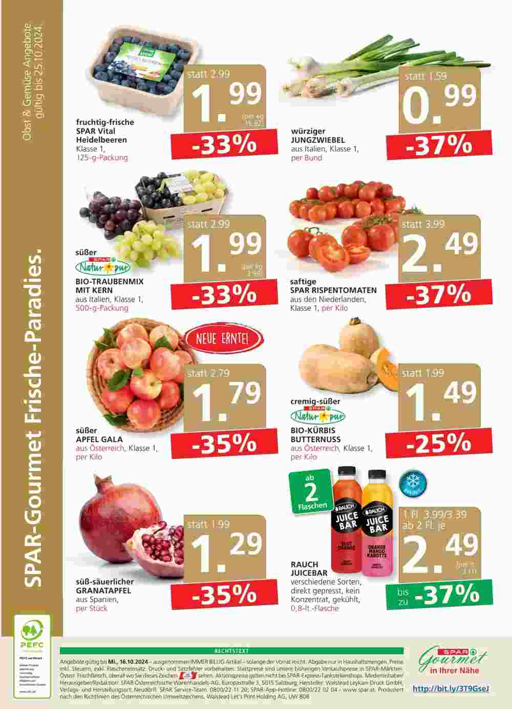 SPAR Gourmet Flugblatt (ab 24.10.2024) - Angebote und Prospekt - Seite 8