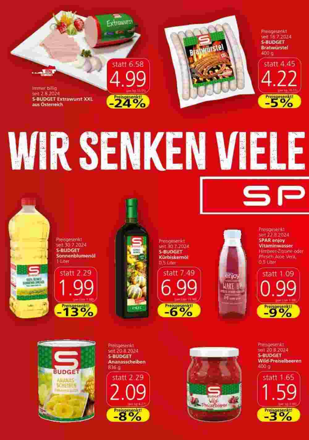 Spar Flugblatt (ab 24.10.2024) - Angebote und Prospekt - Seite 2