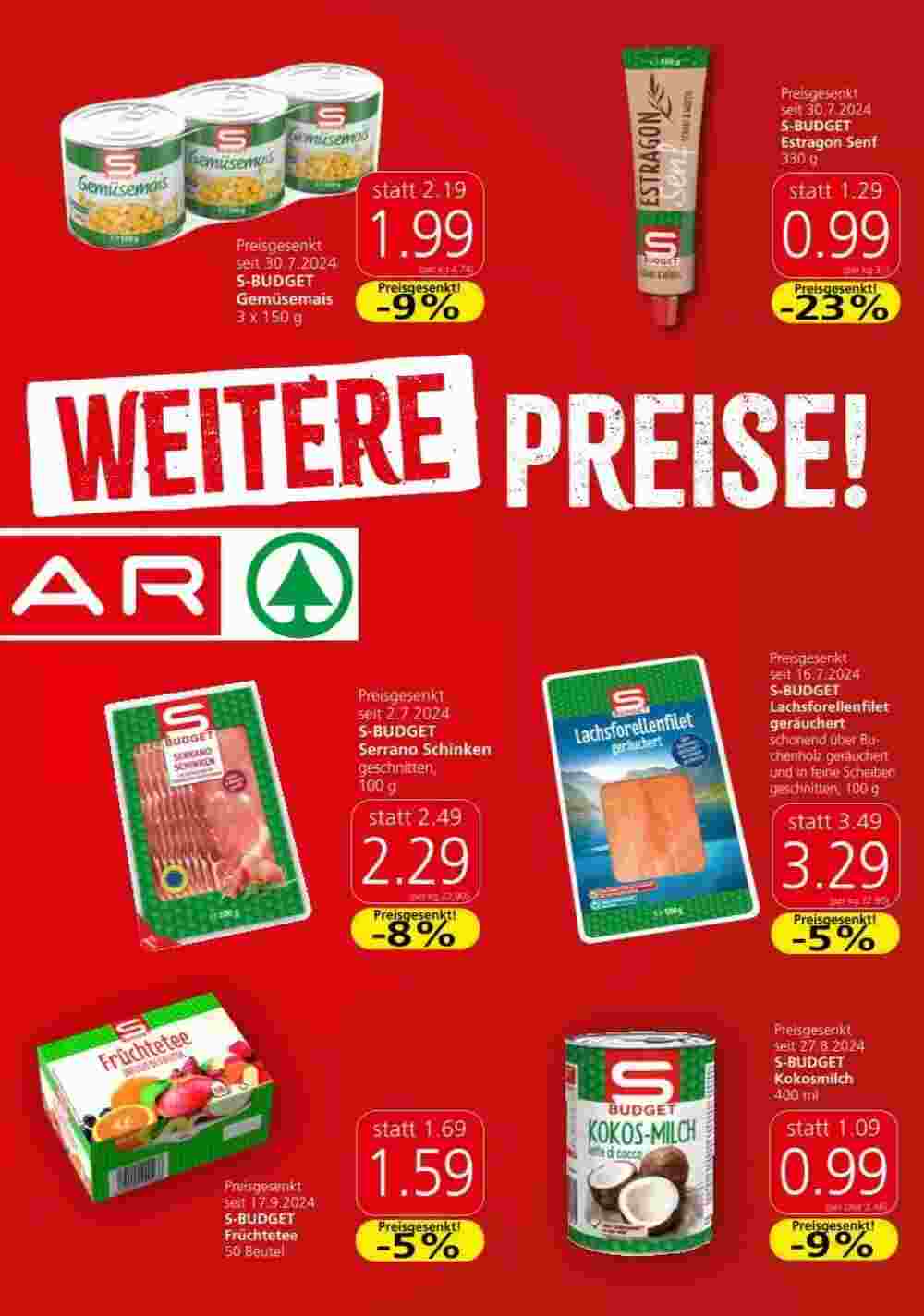 Spar Flugblatt (ab 24.10.2024) - Angebote und Prospekt - Seite 3