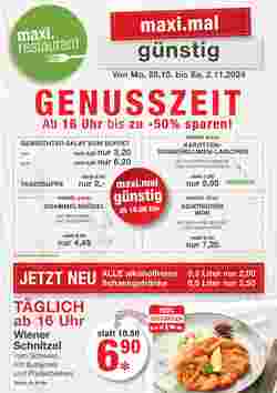 Maximarkt Flugblatt (ab 28.10.2024) - Angebote und Prospekt