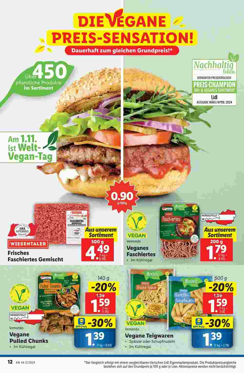 Lidl Flugblatt (ab 30.10.2024) - Angebote und Prospekt - Seite 12