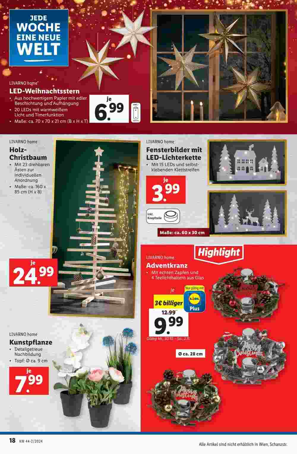 Lidl Flugblatt (ab 30.10.2024) - Angebote und Prospekt - Seite 18