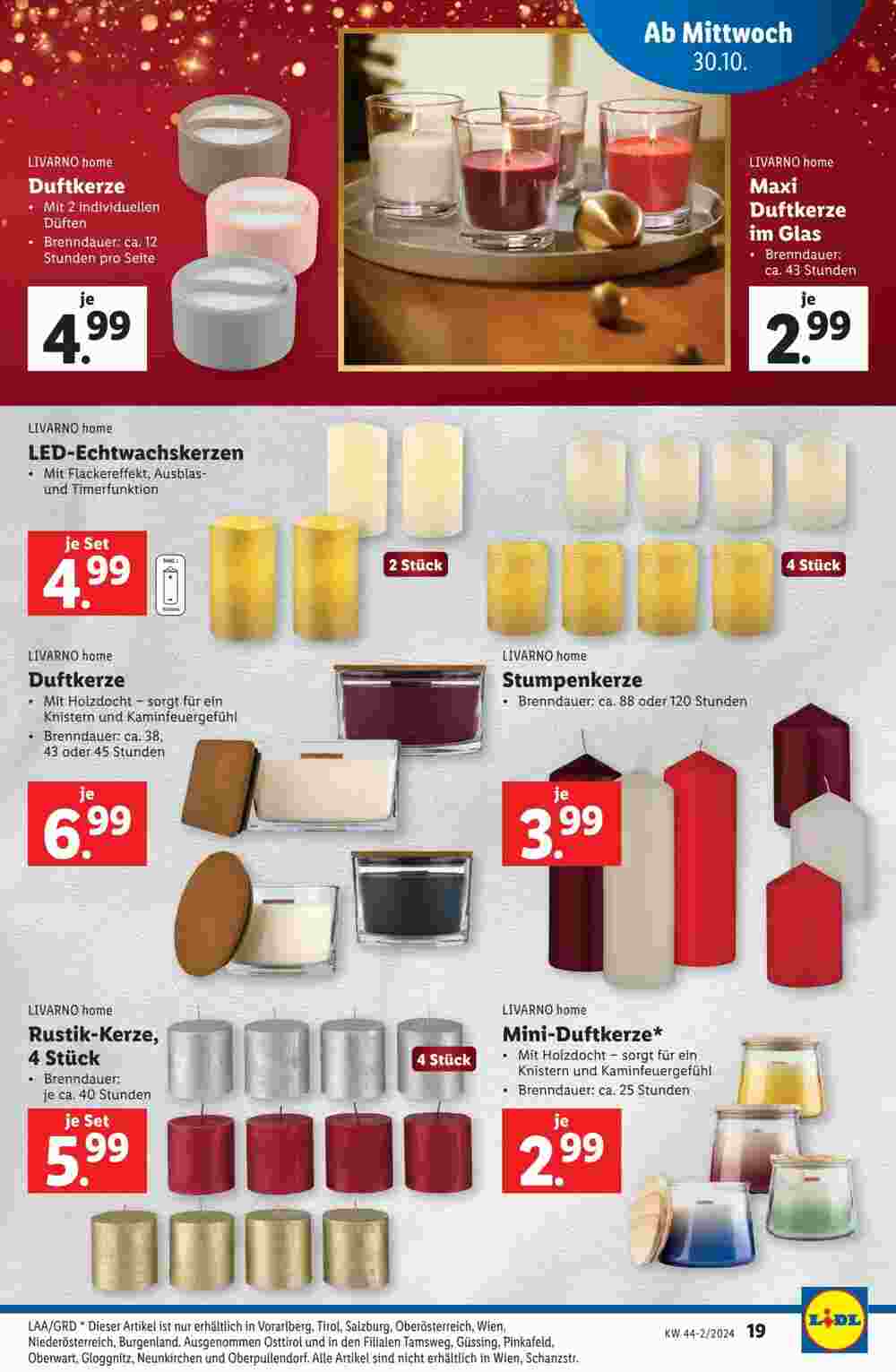 Lidl Flugblatt (ab 30.10.2024) - Angebote und Prospekt - Seite 19