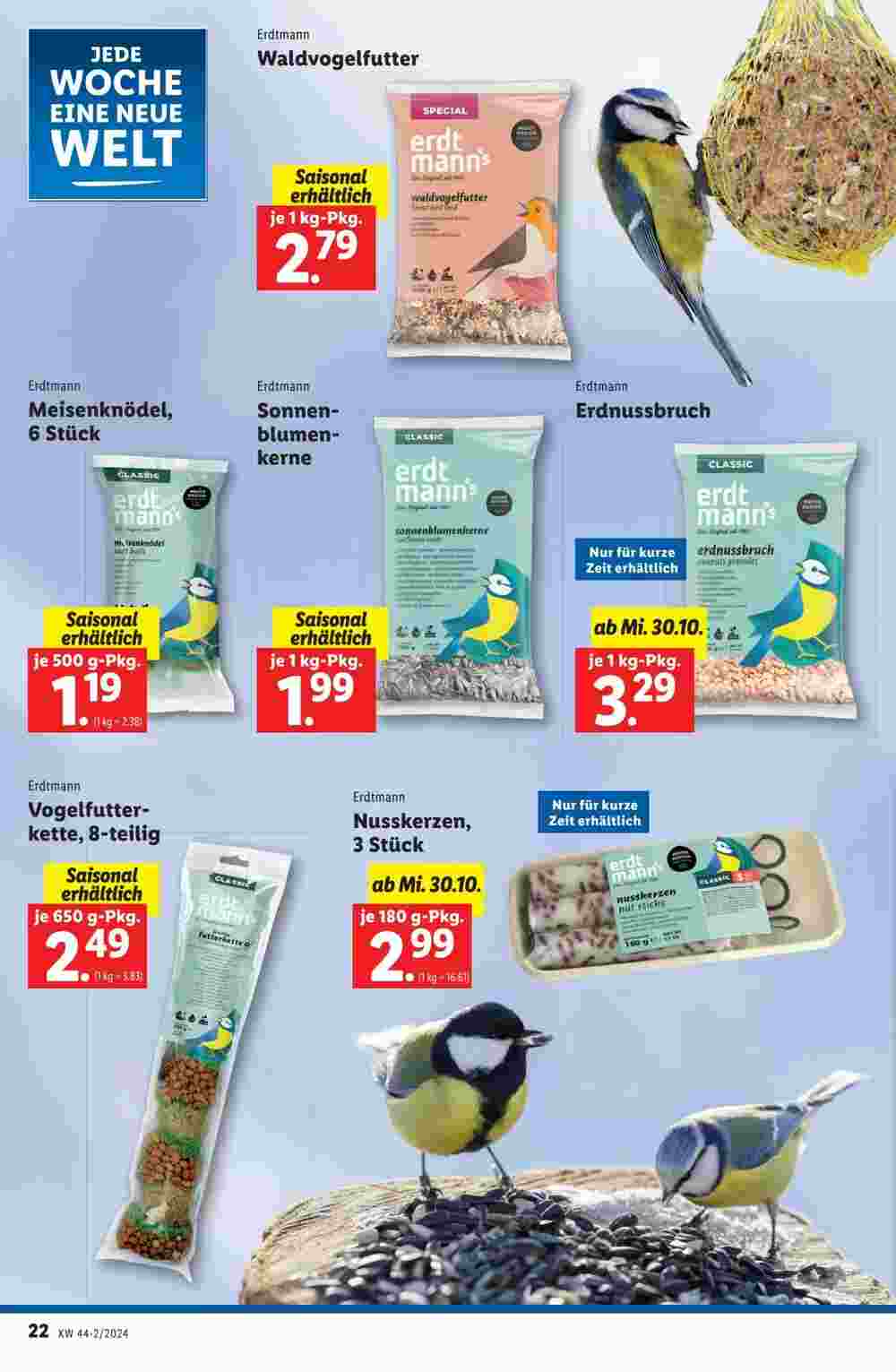 Lidl Flugblatt (ab 30.10.2024) - Angebote und Prospekt - Seite 22