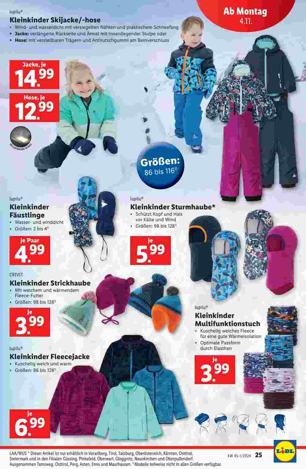 Lidl Flugblatt (ab 30.10.2024) - Angebote und Prospekt - Seite 27