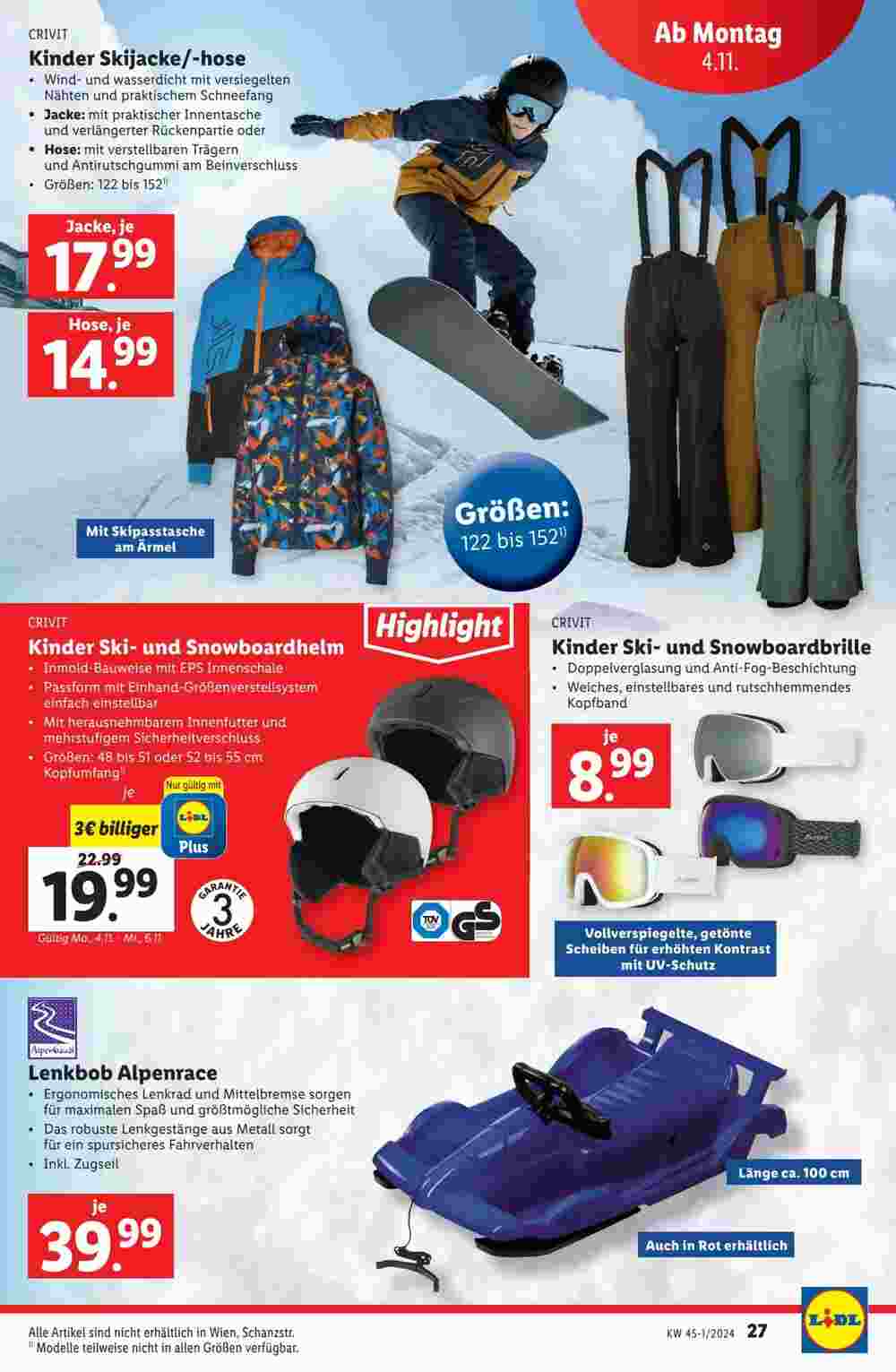 Lidl Flugblatt (ab 30.10.2024) - Angebote und Prospekt - Seite 29